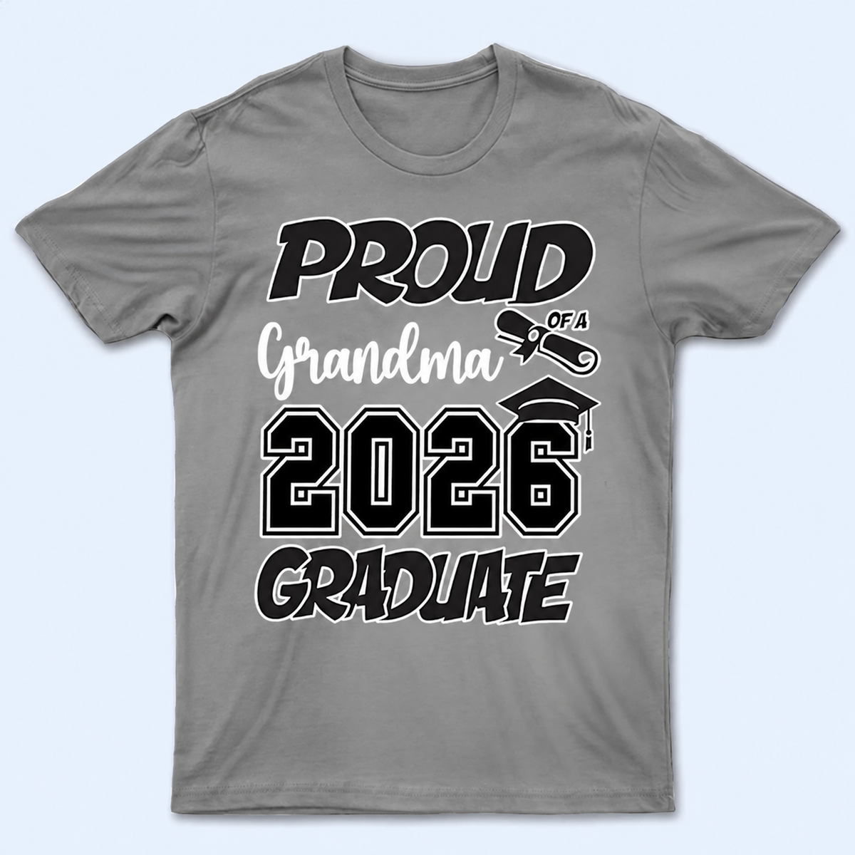 Proud Family Graduation 2024 - Personalized Custom T Shirt - Birthday, Loving, Funny Gift for Grandma/Nana/Mimi, Mom, Wife, Grandparent - Suzitee Store