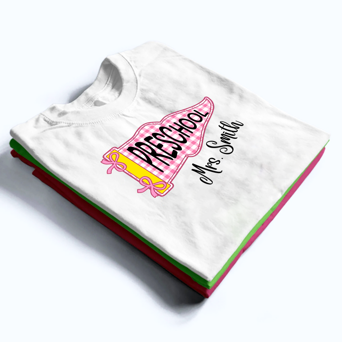 Teacher Team Pennant Flag - Personalized Custom Shirt - Back To School Gift For Teachers, Educators
