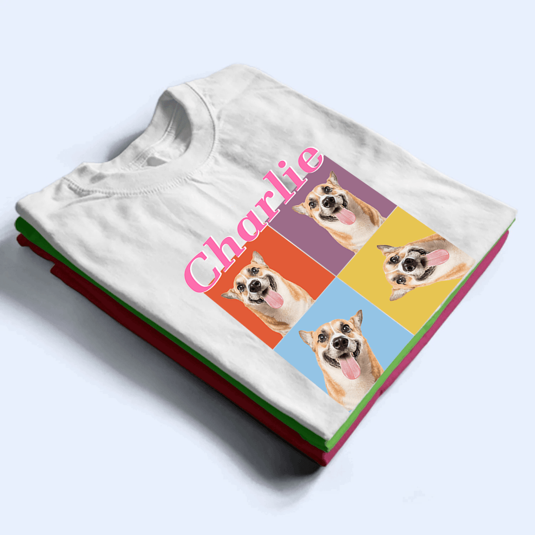 Custom Dog Photo t-shirt, alternate view 2