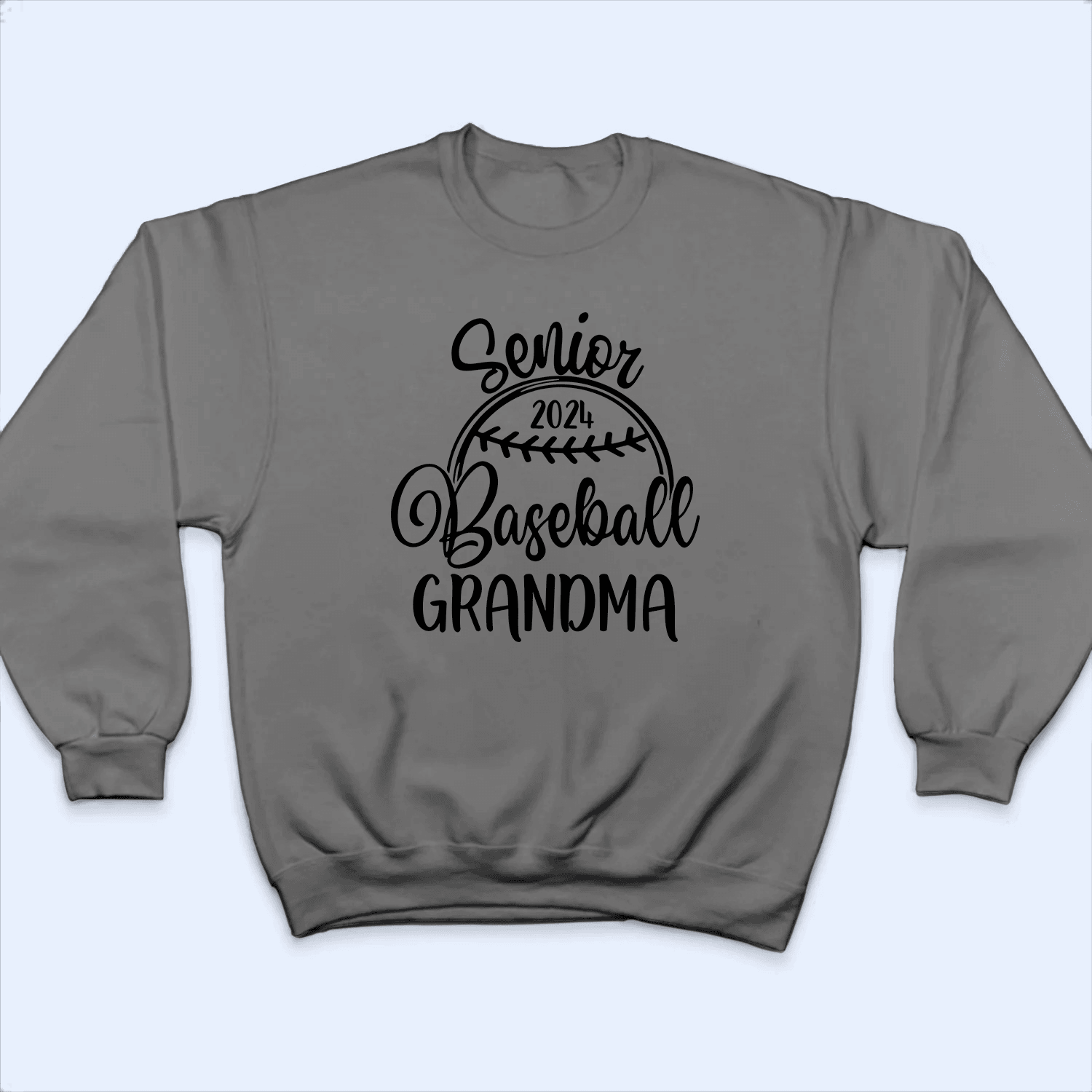 Senior Graduation Sport - Personalized Custom T Shirt - Birthday, Loving, Funny Gift for Grandma/Nana/Mimi, Mom, Wife, Grandparent - Suzitee Store