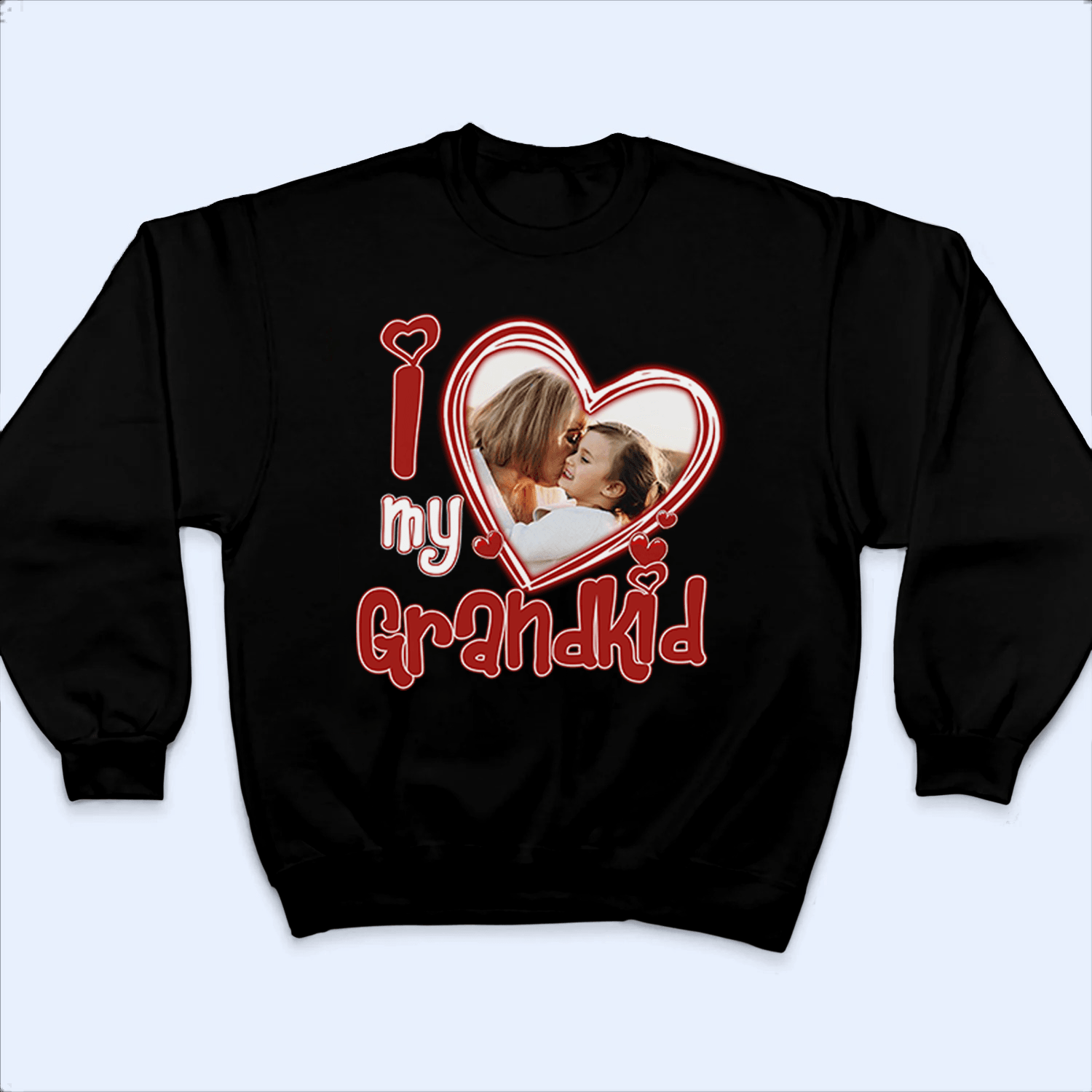 Custom Photo I Love My Girlfriend | Personalized Gift For Couples, Valentine's Day, Anniversary, Husband Wife, Girlfriend, Boyfriend, Her/Him | TShirt - Suzitee Store