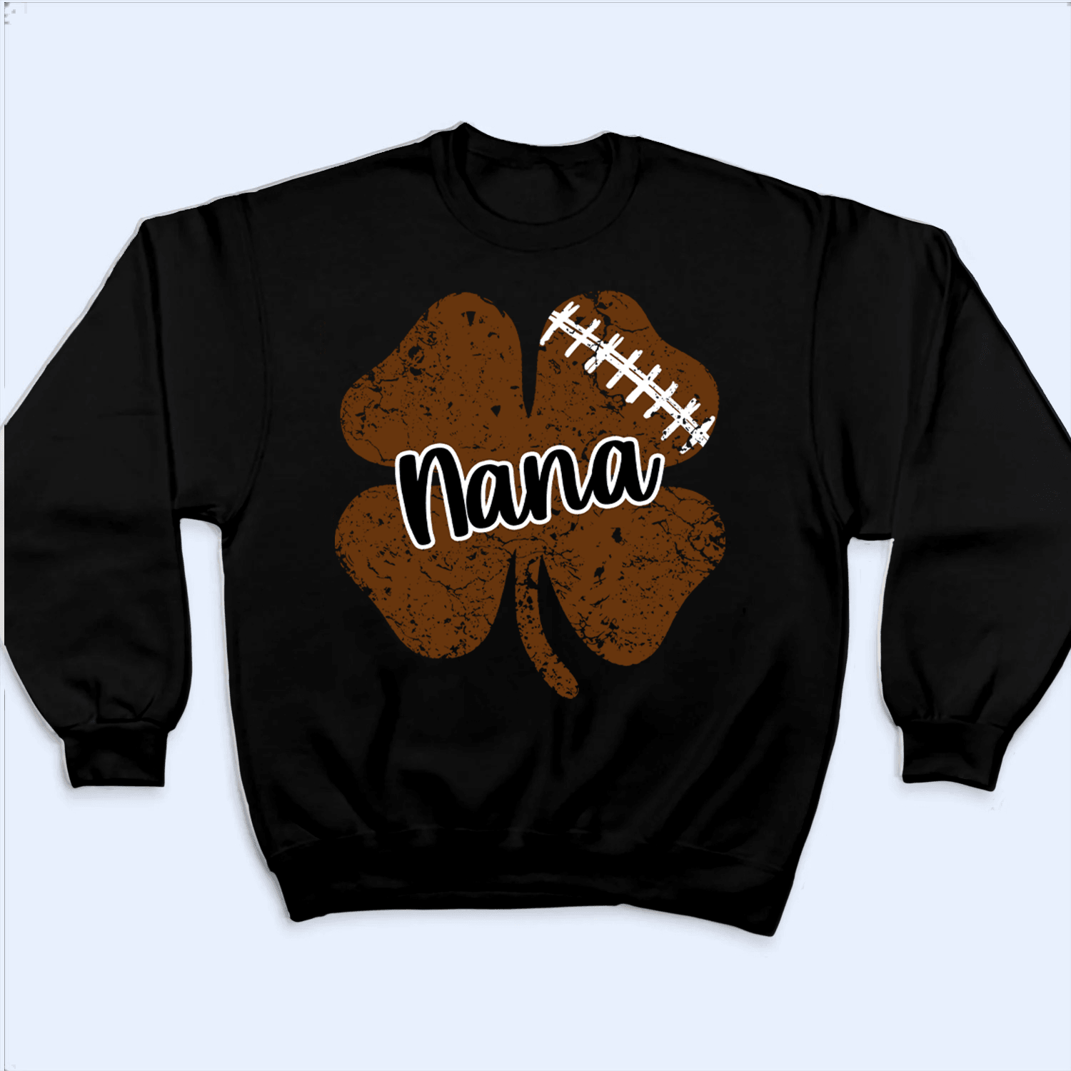 Saint Patricks Day Sport Retro Shamrock Design - Personalized Custom T Shirt - Birthday, Loving, Funny Gift for Grandfather/Dad/Father, Husband, Grandparent - Suzitee Store