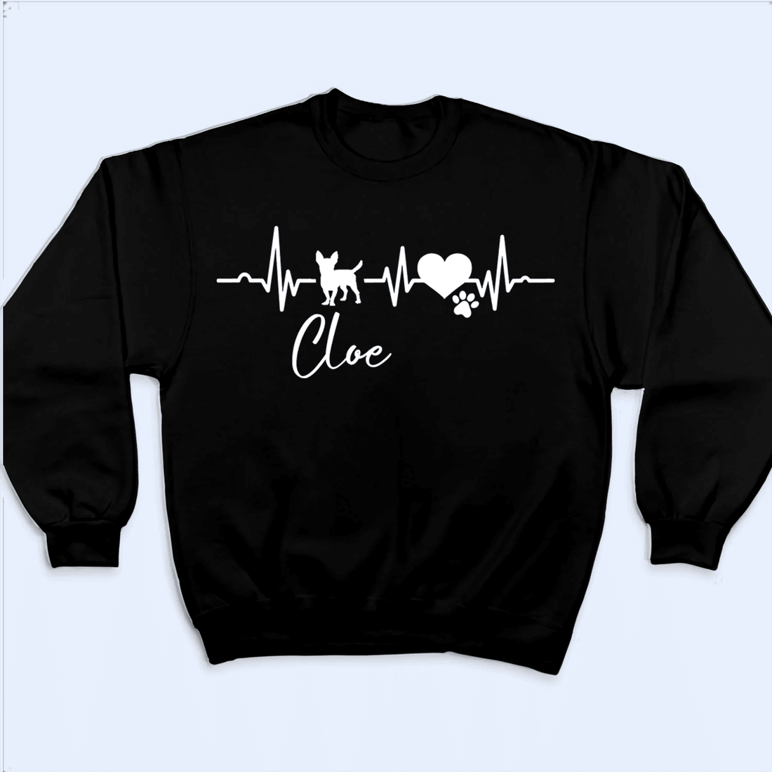 Personalized Heartbeat For My Buddy t-shirt, alternate view 4