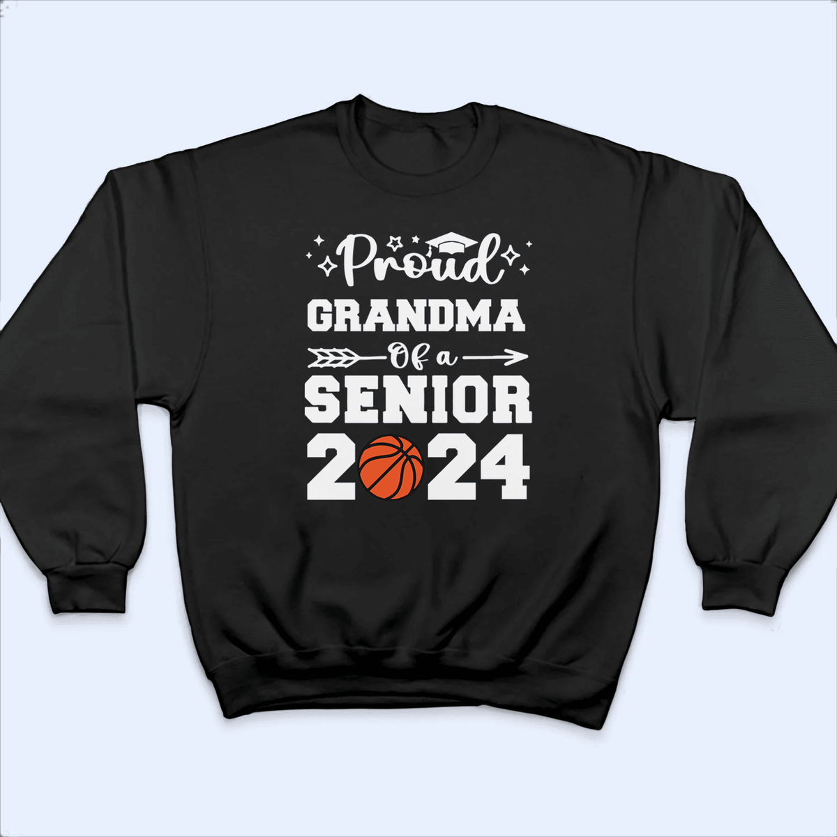 Proud Family Of A Senior 2024 - Personalized Custom T Shirt - Birthday, Loving, Funny Gift for Grandma/Nana/Mimi, Mom, Wife, Grandparent - Suzitee Store