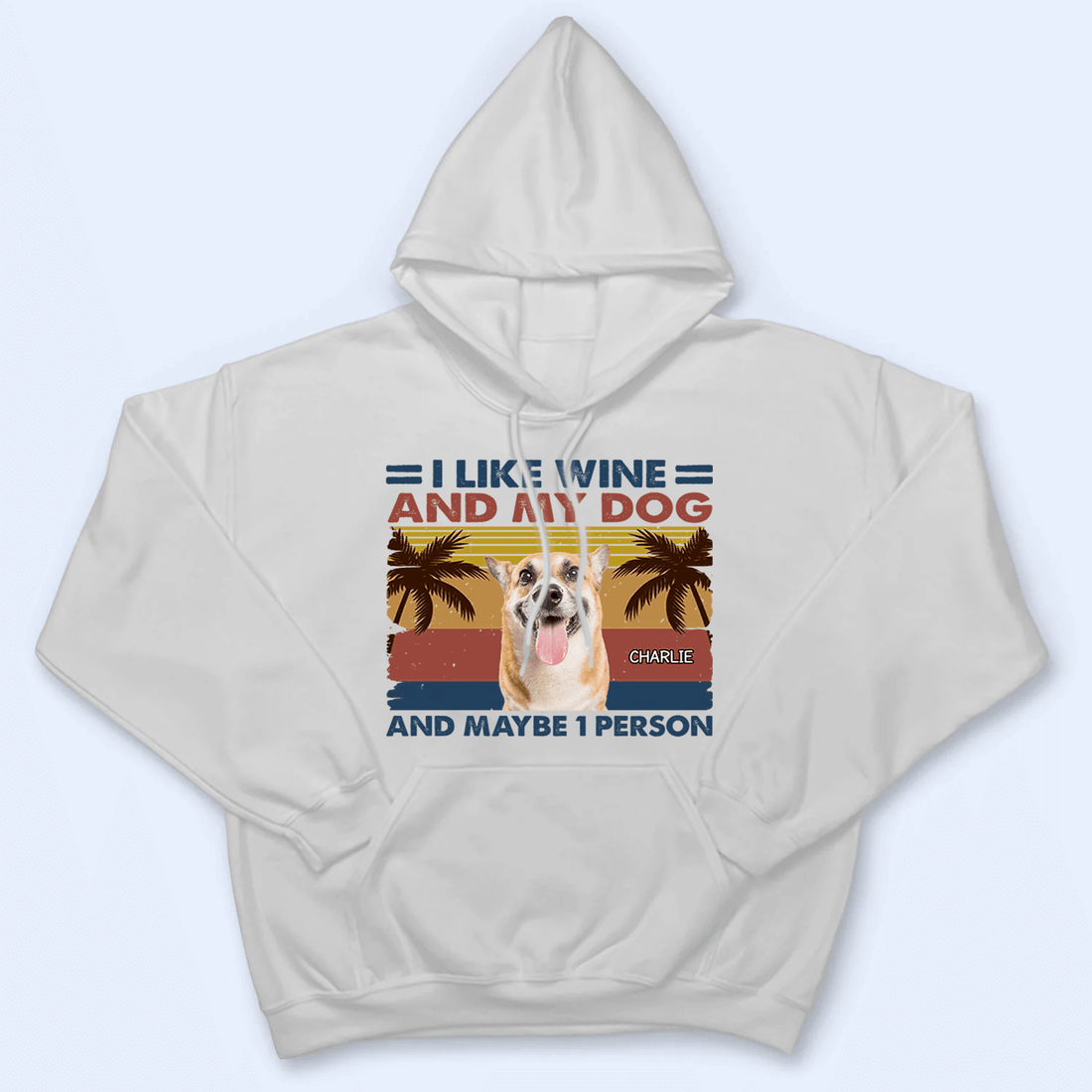 Personalized I Like Drinks And My Dogs t-shirt, alternate view 5