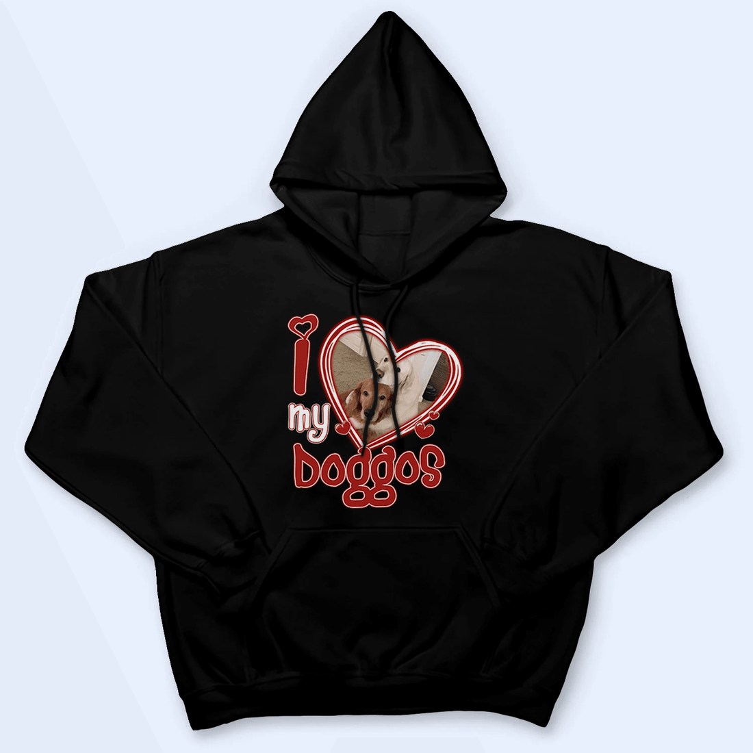 Custom Photo I Love My Girlfriend personalized t-shirt, alternate view 4