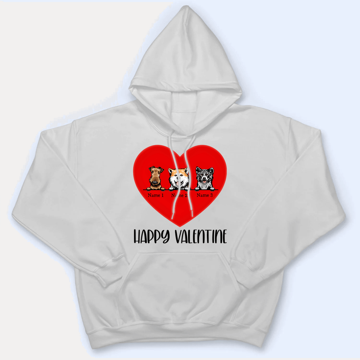 All Heart For My Dogs - Personalized Custom T Shirt - Birthday, Loving, Funny Gift For Dog Dad, Dog Owner, Dog Lovers - Suzitee Store