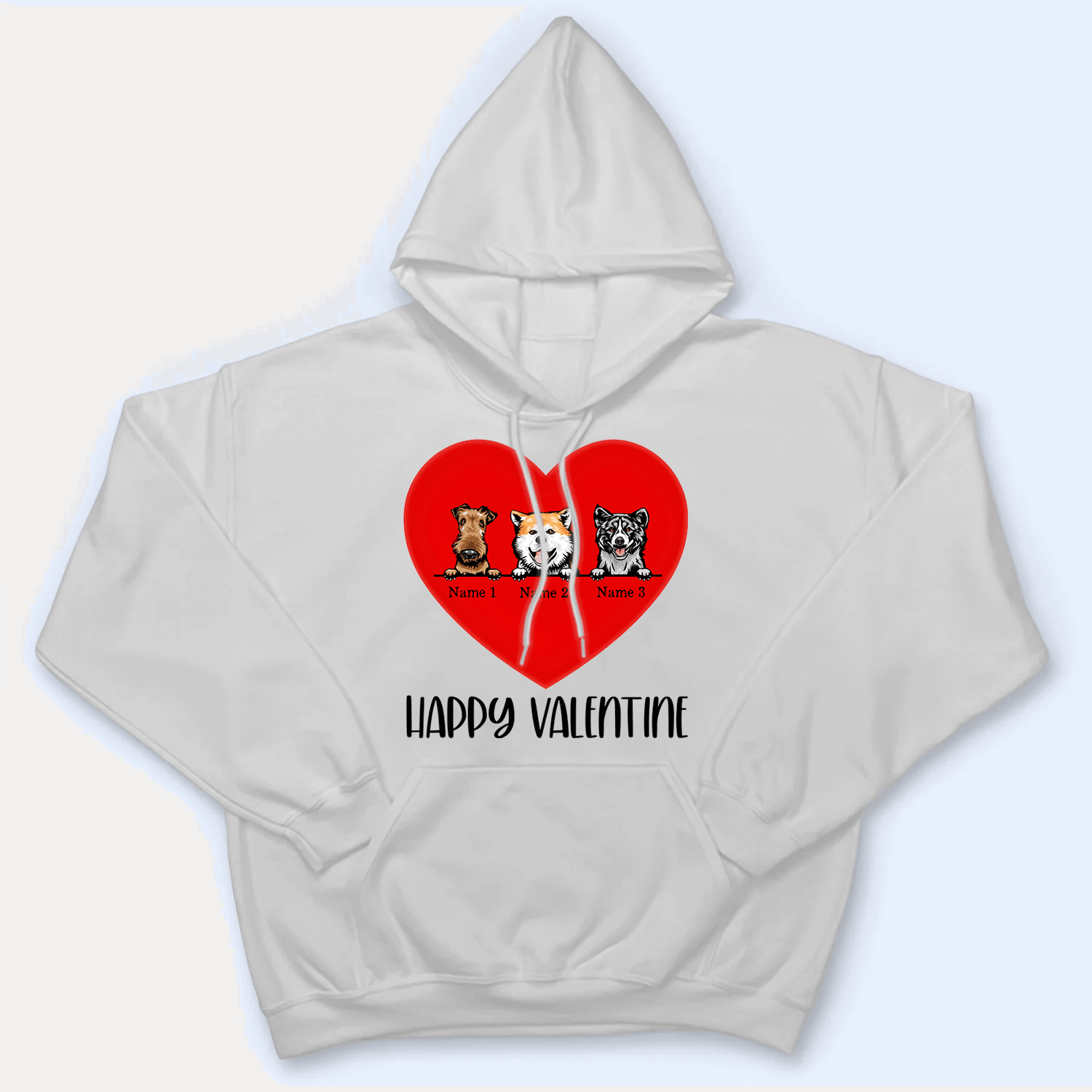 All Heart For My Dogs - Personalized Custom T Shirt - Birthday, Loving, Funny Gift For Dog Dad, Dog Owner, Dog Lovers - Suzitee Store