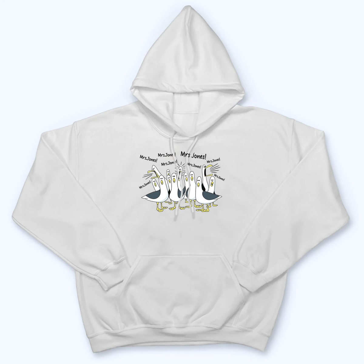 Funny Seagulls Calling Teacher - Personalized Custom Shirt - Back To School Gift For Teachers, Educators