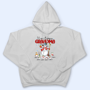 I Love Being A Grandma Christmas - Personalized Custom T Shirt - Birthday, Loving, Funny Gift for Grandma/Nana/Mimi, Mom, Wife, Grandparent - Suzitee Store