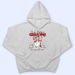 I Love Being A Grandma Christmas - Personalized Custom T Shirt - Birthday, Loving, Funny Gift for Grandma/Nana/Mimi, Mom, Wife, Grandparent - Suzitee Store