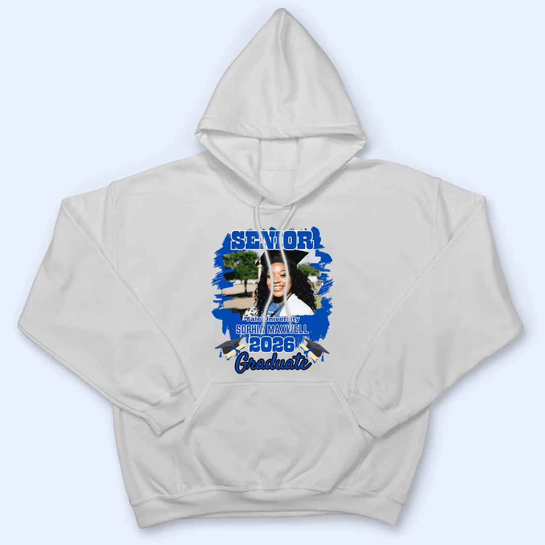 Custom Photo Graduation Senior 2026 t-shirt, alternate view 6