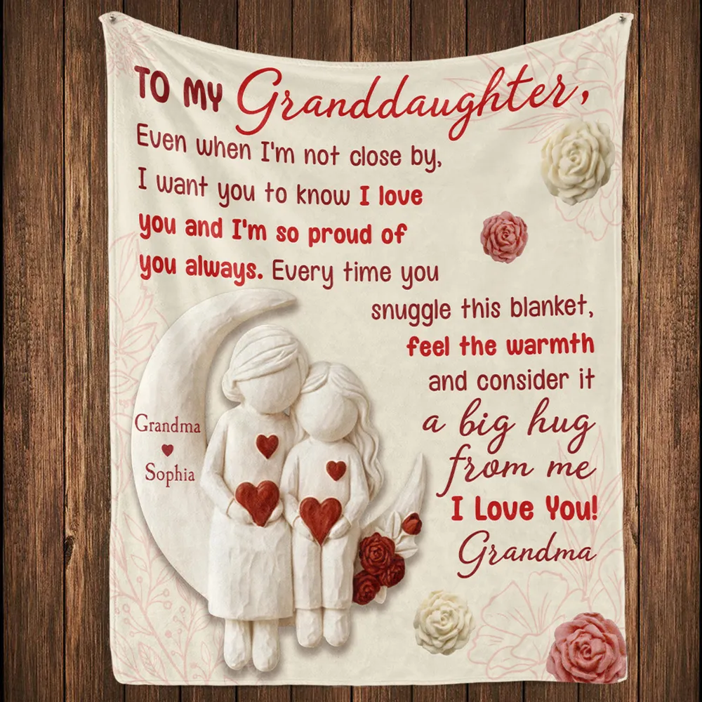 I Want You Know How Much I Love You - Personalized Custom Blanket - Gift for Grandma, Grandkids