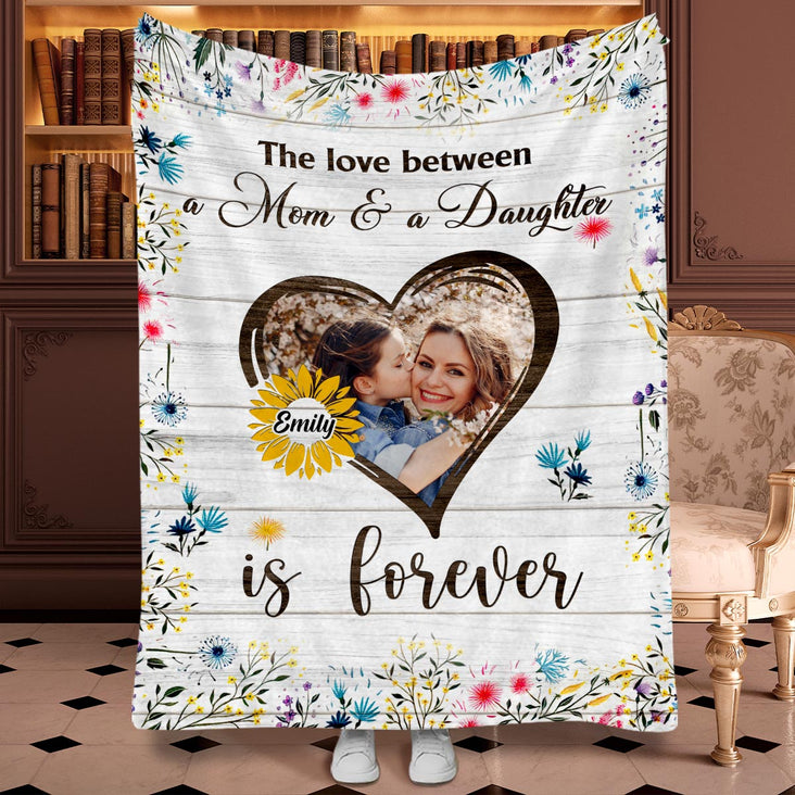 If We Had A Flower - Personalized Custom Blanket - Gift For Mom, Grandma | Birthday, Mother's Day or any occasion