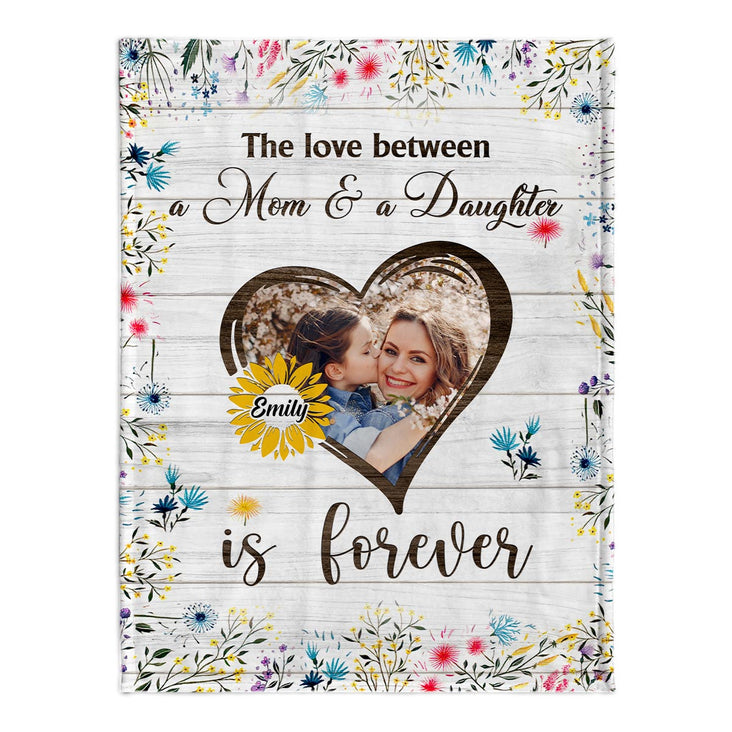If We Had A Flower - Personalized Custom Blanket - Gift For Mom, Grandma | Birthday, Mother's Day or any occasion