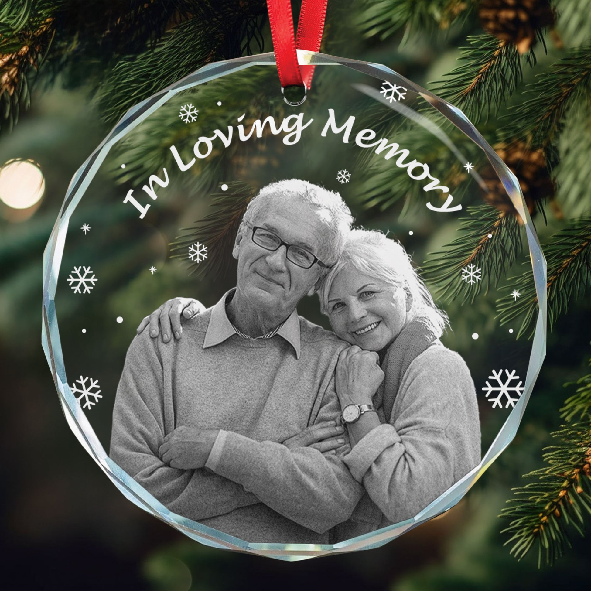 Goggle In Loving Memory Custom Photo In Loving Memory Forever In Our Hearts - Personalized Chr ...