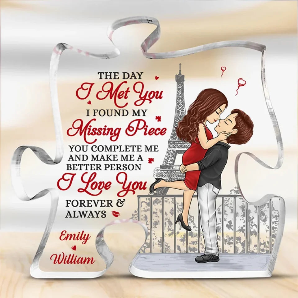 Personalized Love Is The Greatest Adventure acrylic plaque, alternate view 6