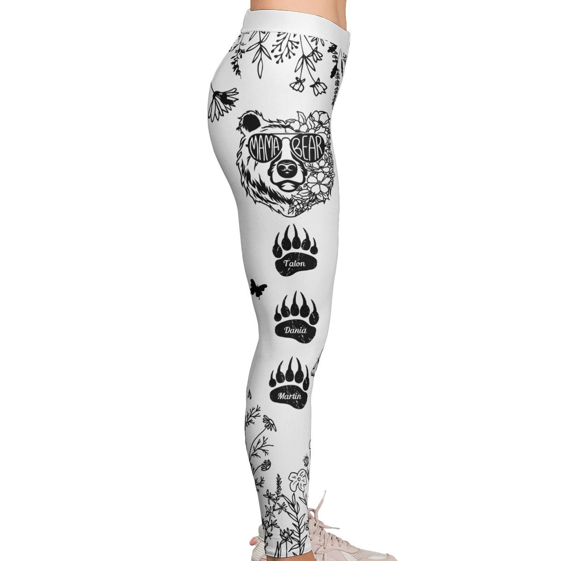 Mama Bear - Personalized Leggings