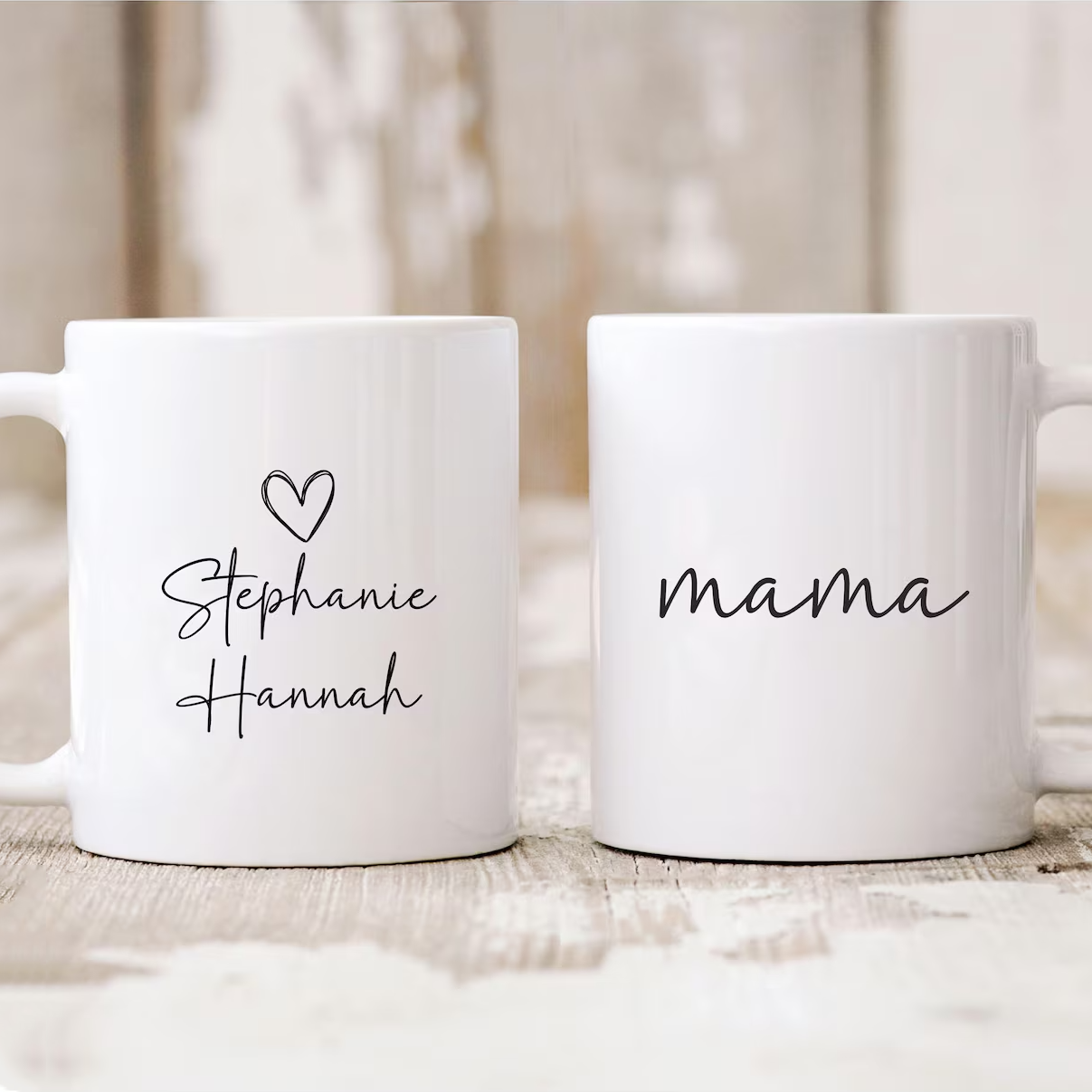 Mom/Dad Mug With Kid Names  - Personalized Custom Mug - Gift For Mom, Dad, Grandma, Grandpa
