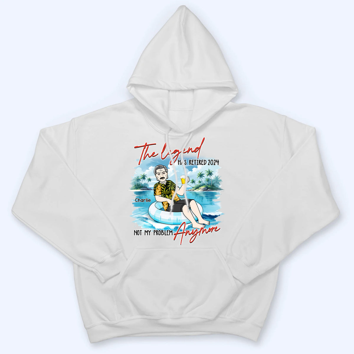 Retirement Gift Summer - Personalized Custom T Shirt -  Retirement Gift For Colleagues, Mom, Dad, Grandparent