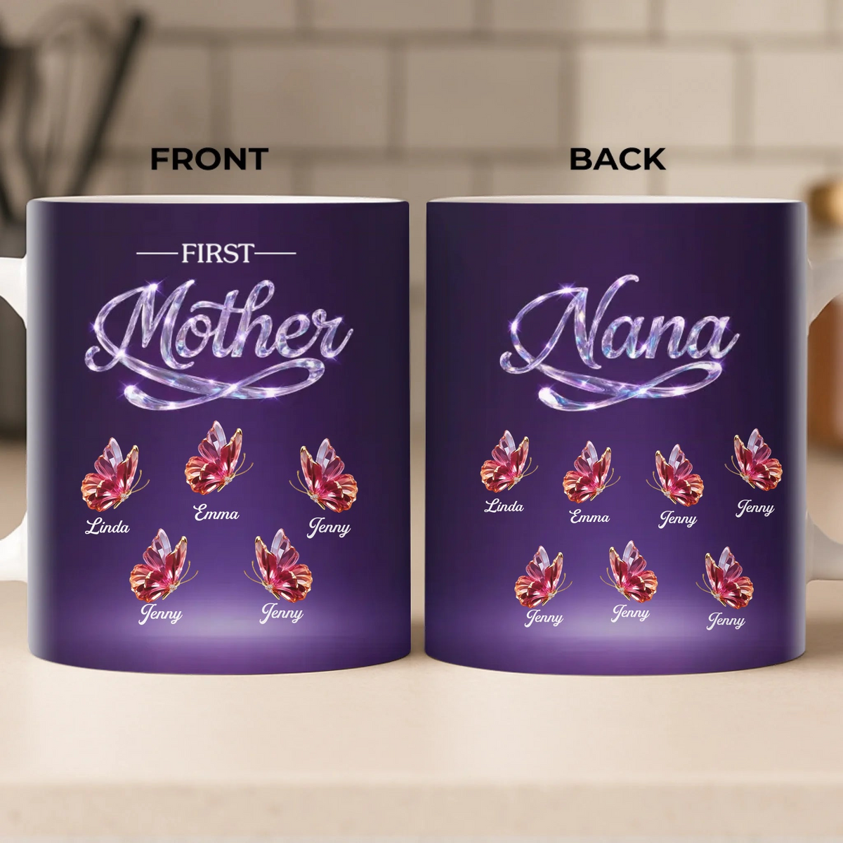 Mom And Grandma Forever - Personalized Custom Mug - Mother's Day Gift For Mom, Grandma