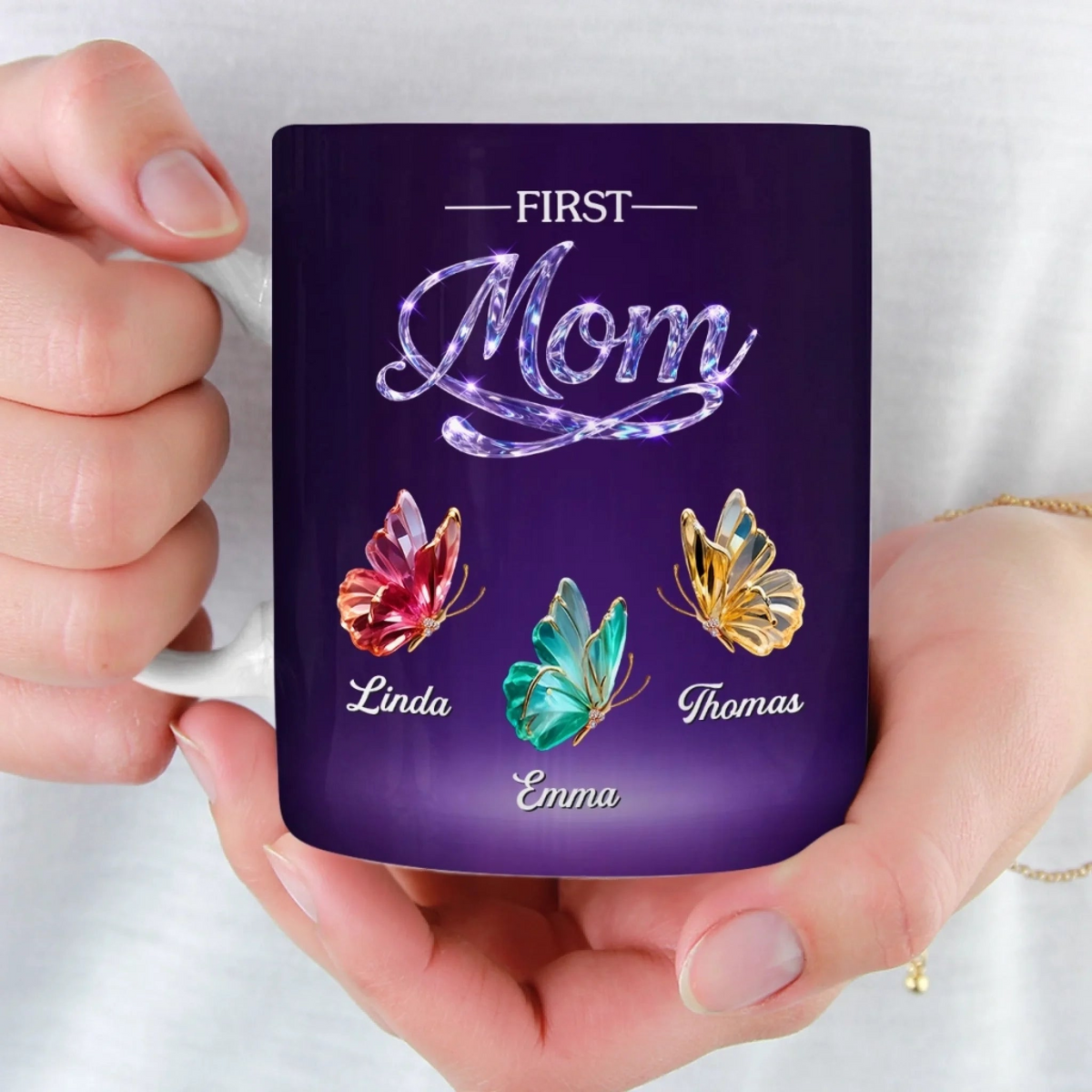 Mom And Grandma Forever - Personalized Custom Mug - Mother's Day Gift For Mom, Grandma