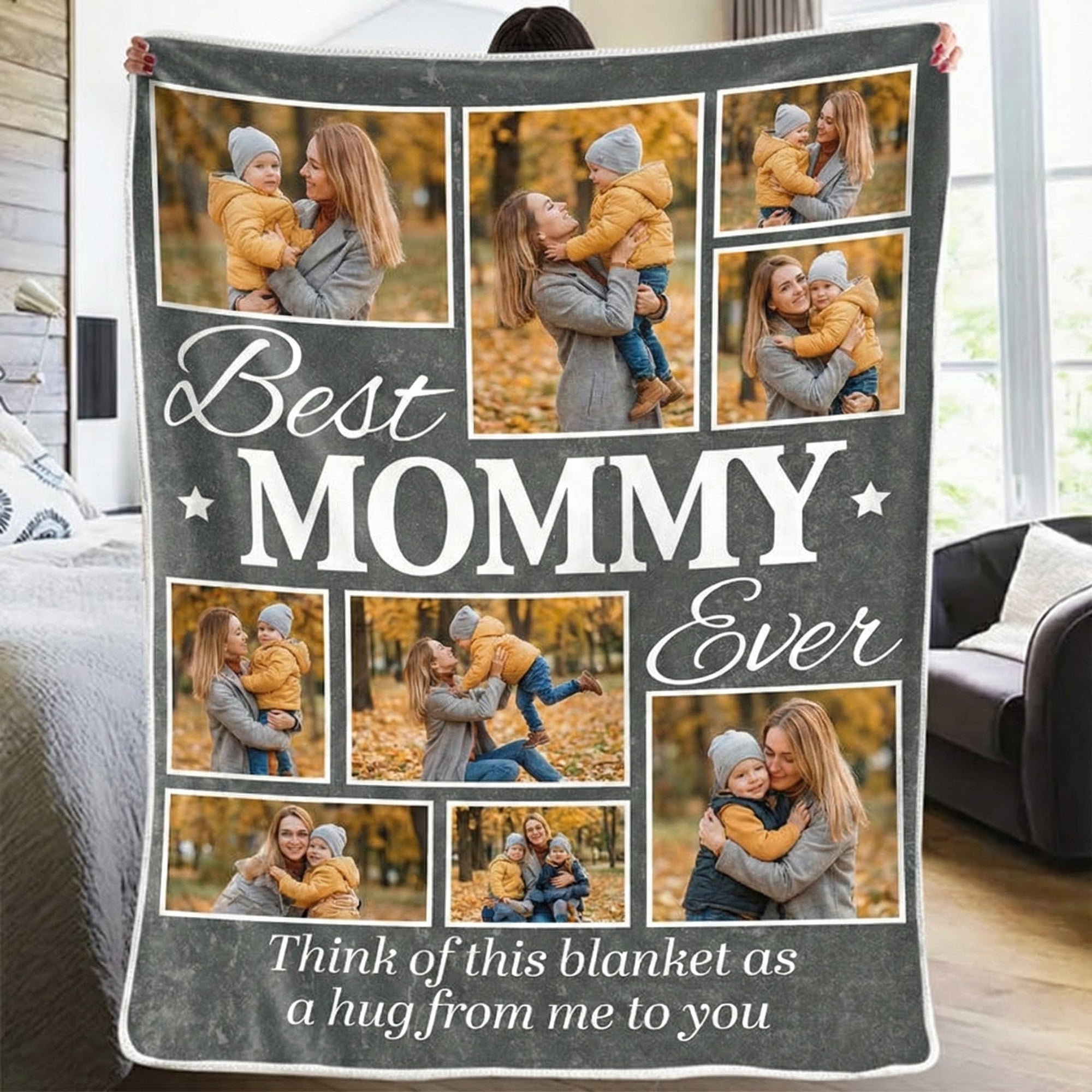 Custom Photo You Are My Greatest Mom Gift - Personalized Custom Blanket - Gift For Mom, Dad