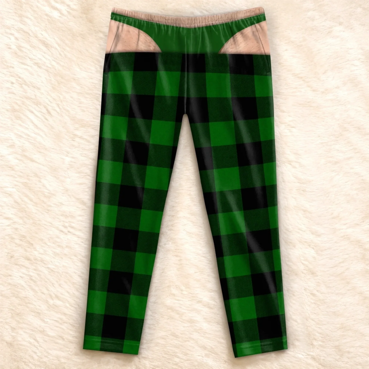 Oops That Was My Last Layer - Personalized Pajama Pants - Christmas Gift For Husband, Son, Grandson, Brother, Grandpa, Dad