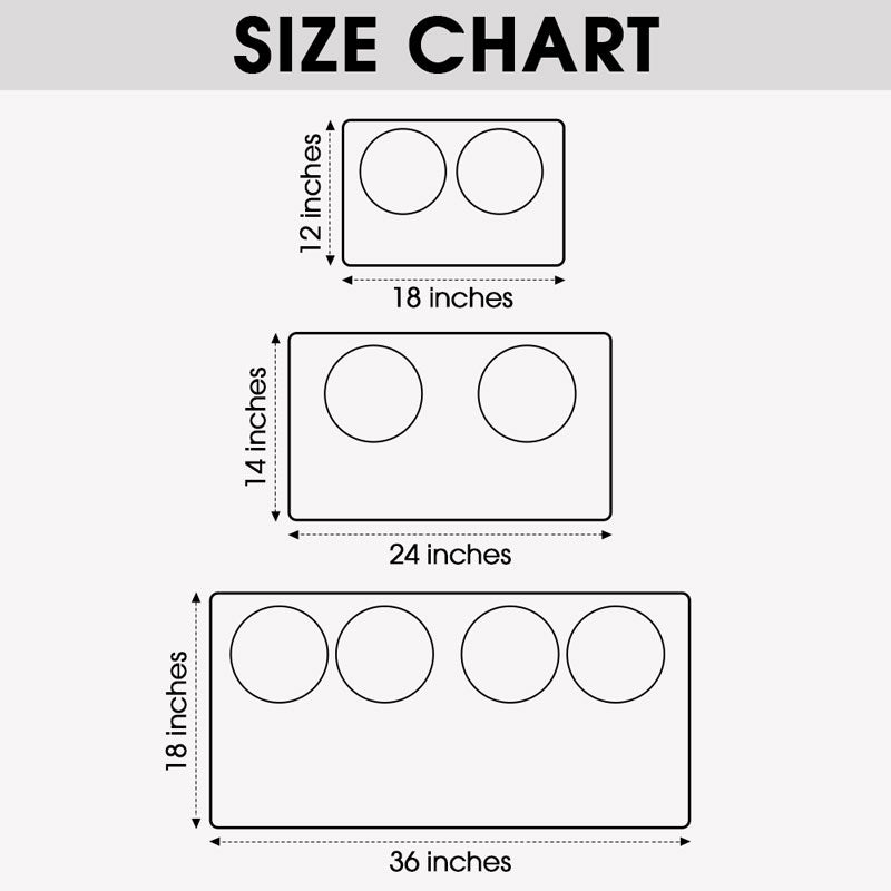 Custom Dog Plaid Pet Placemat - Personalized Pet Food Mat - Personalized Gift for Dog Lovers, Pet Lovers