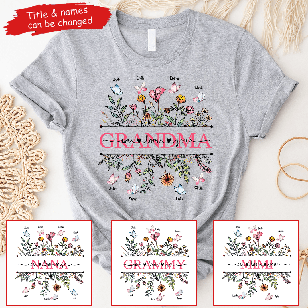 Promoted To Mimi Est 2020 - Floral First Time Grandma T-Shirt Promoted To Mimi Est 2020 - Floral First Time Grandma T-Shirt