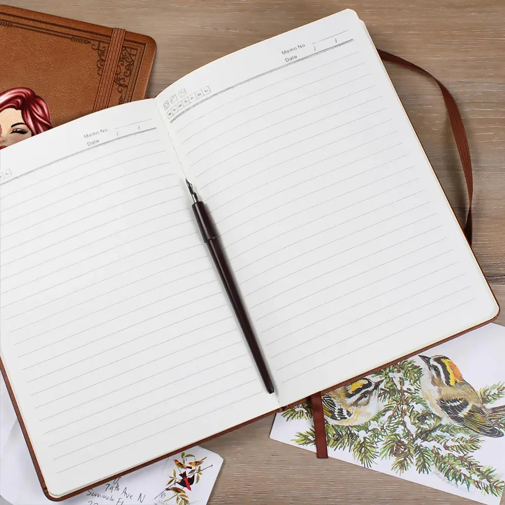 My Leather Recipe Cookbook - Personalized Leather Journal 2
