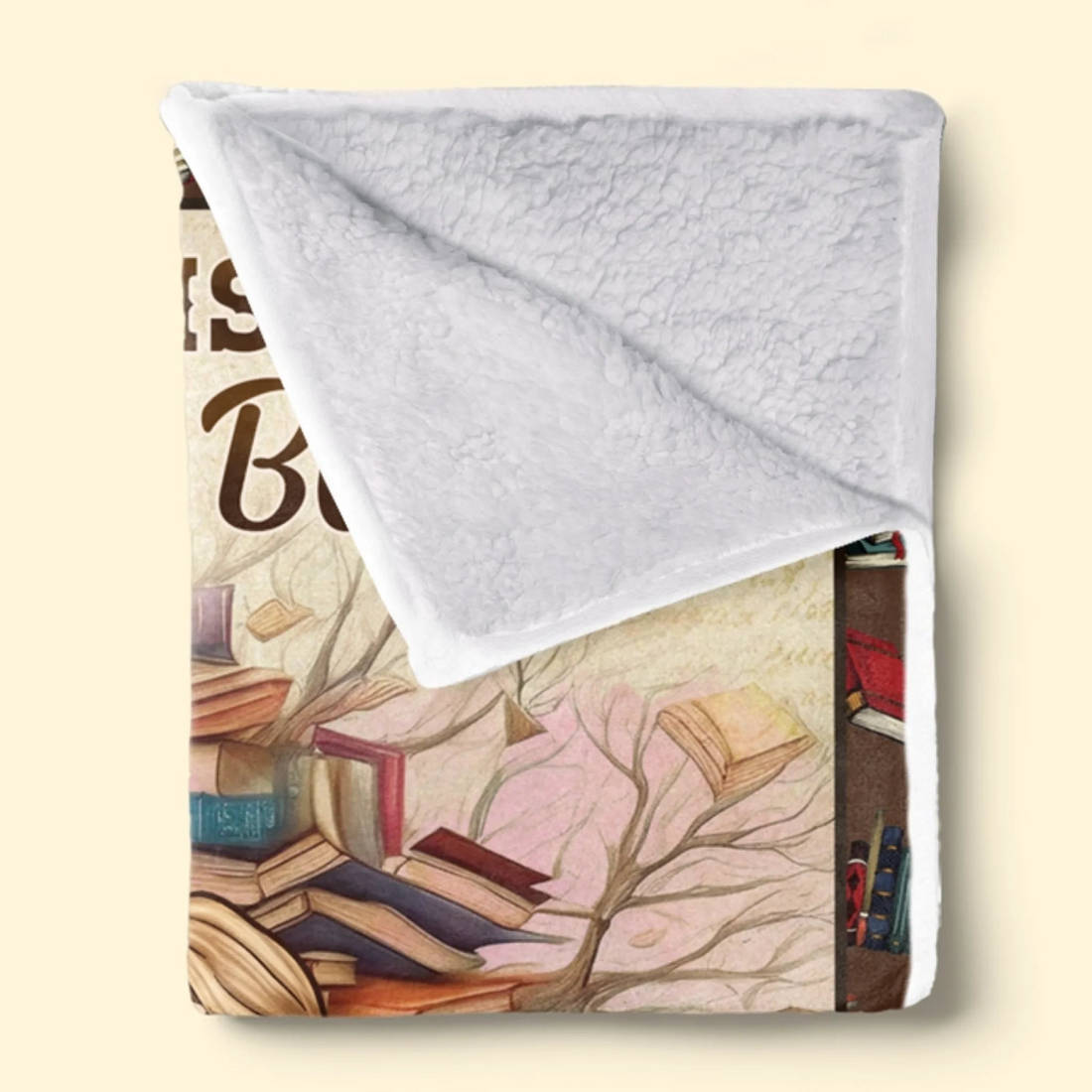 This Is My Reading Blanket Book Lovers - Personalized Custom Blanket - Gift For Book Lovers, Bookworms, Readers