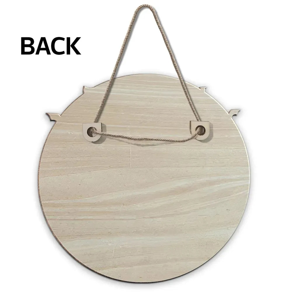 The Witch Is In - Personalized Wood Sign, Halloween Decoration