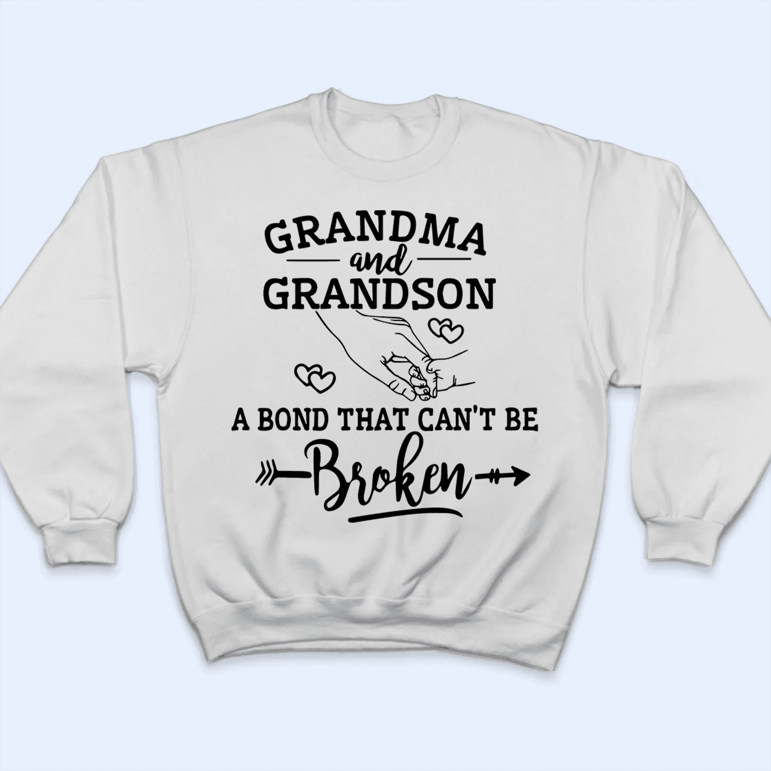 A Bond That Can't Be Broken - Personalized Custom T Shirt - Gift for Grandpa/Grandma, Mom, Dad, Grandparent - Suzitee Store