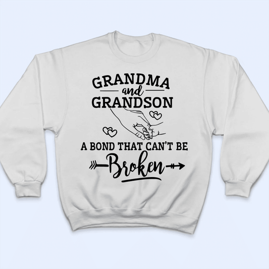 A Bond That Can't Be Broken - Personalized Custom T Shirt - Gift for Grandpa/Grandma, Mom, Dad, Grandparent - Suzitee Store