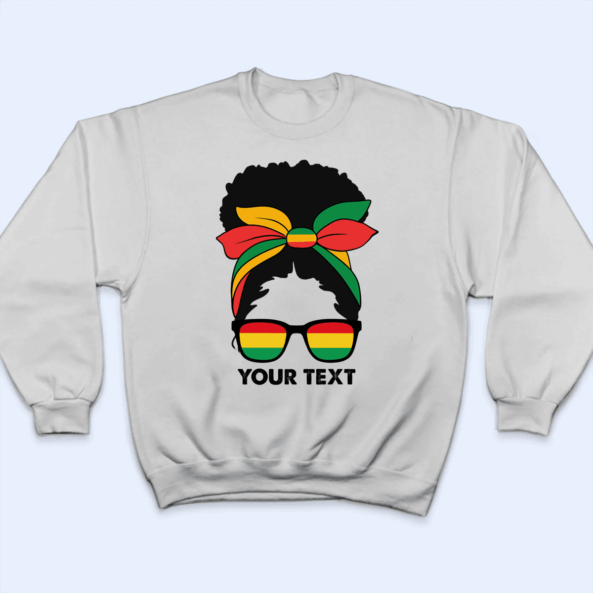 African Messy Bun Hair - Black History Month - Personalized Custom T Shirt - Birthday, Loving, Funny Gift for Teacher, Kindergarten, Preschool, Pre K, Paraprofessional - Suzitee Store