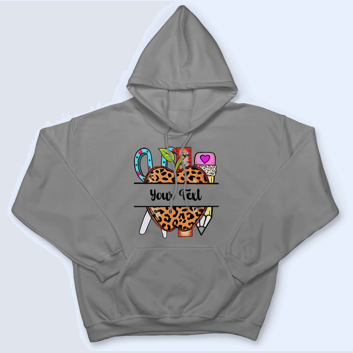 Apple Name Frame - Personalized Custom T Shirt - Birthday, Loving, Funny Gift for Teacher, Kindergarten, Preschool, Pre K, Paraprofessional - Suzitee Store