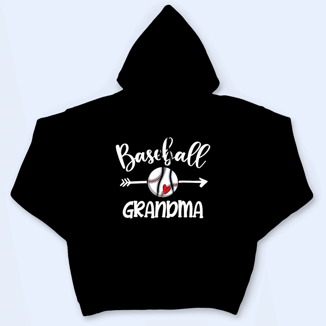Baseball Grandma Heart - Personalized Custom T Shirt - Birthday, Loving, Funny Gift for Grandma/Nana/Mimi, Mom, Wife, Grandparent - Suzitee Store