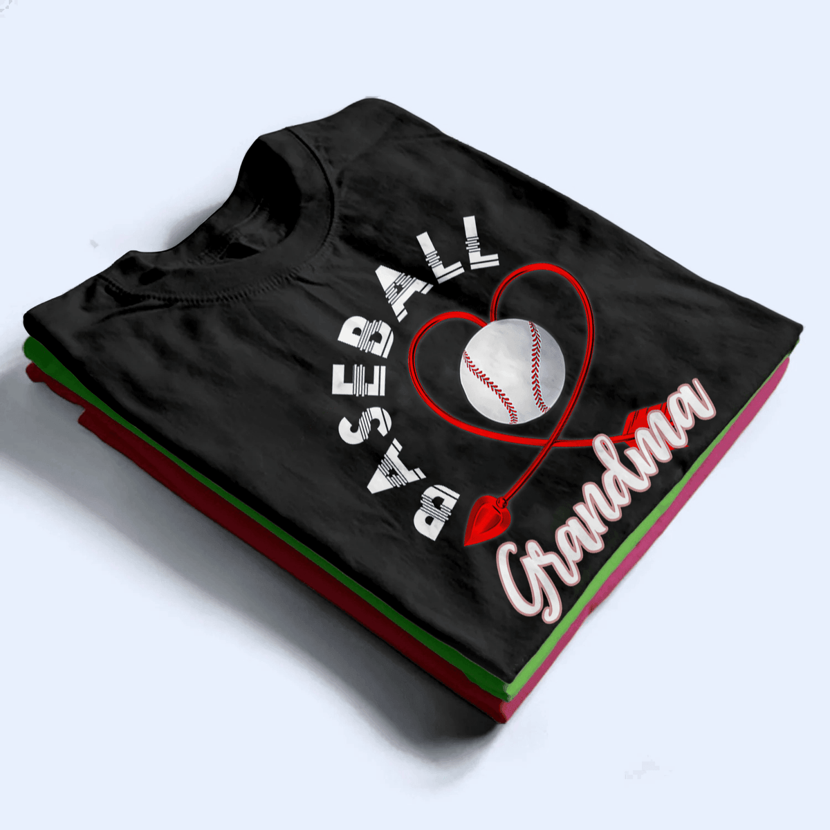 Baseball/Softball Grandma - Personalized Custom T Shirt - Birthday, Loving, Funny Gift for Grandma/Nana/Mimi, Mom, Wife, Grandparent - Suzitee Store