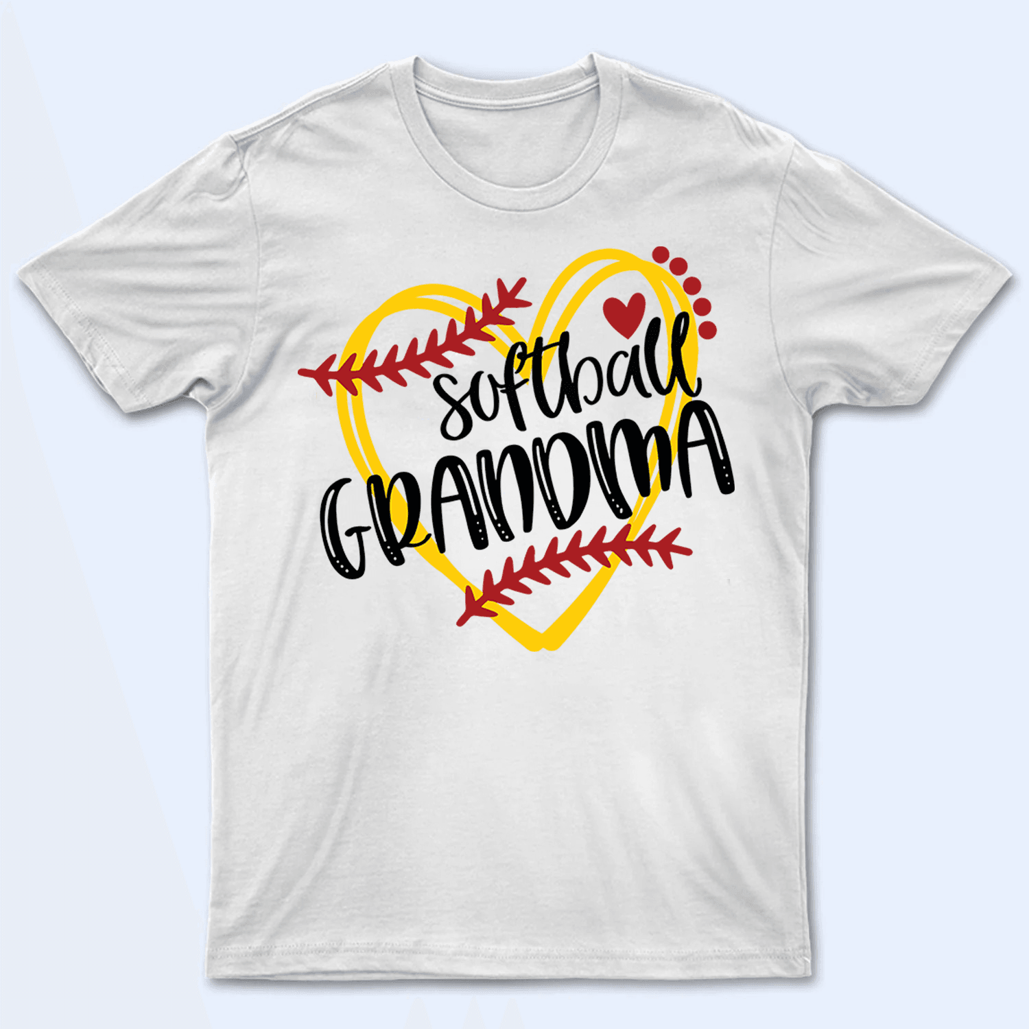 Baseball/Softball/TBall Grandma - Personalized Custom T Shirt - Gift for Grandma/Nana/Mimi, Mom, Wife, Grandparent - Suzitee Store