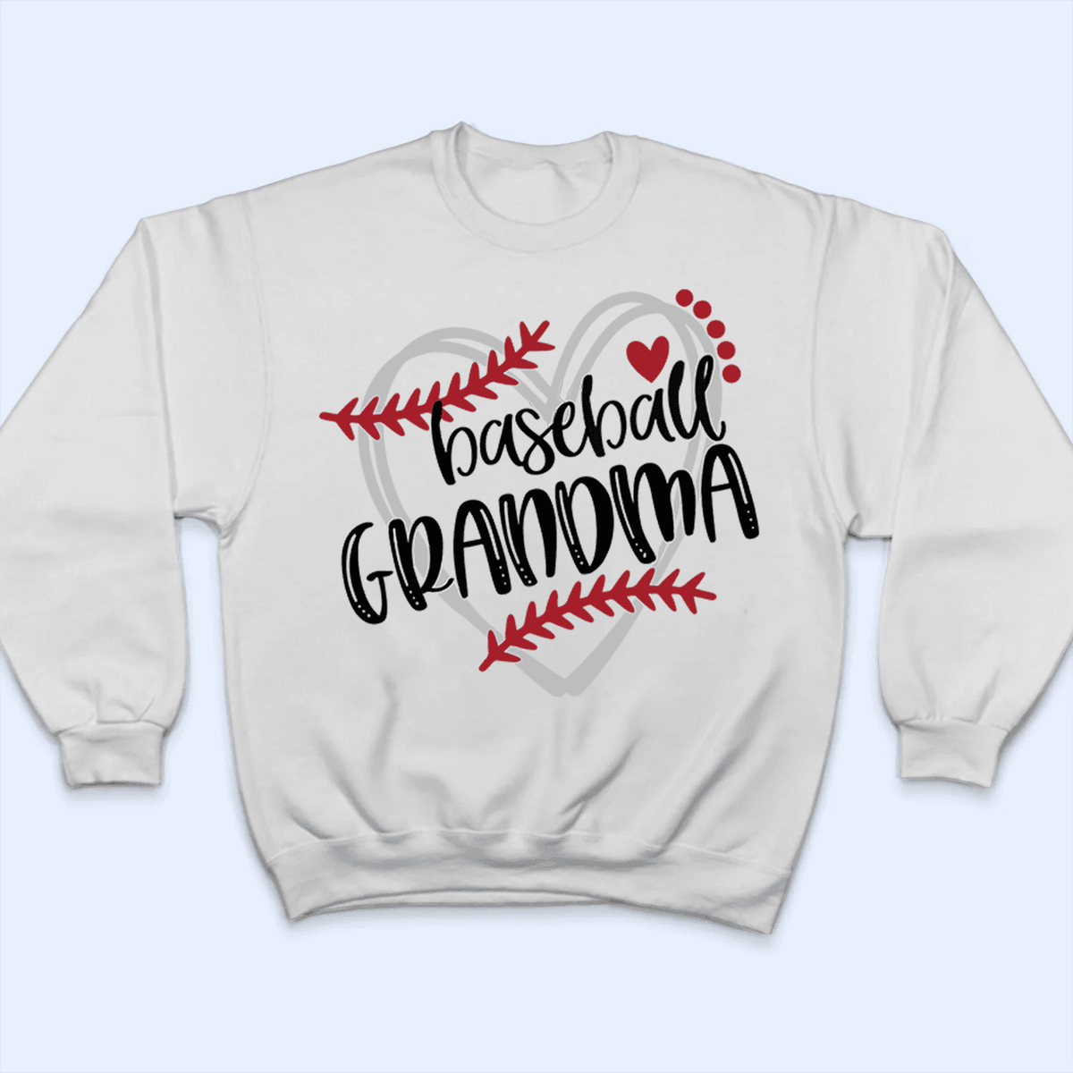 Baseball/Softball/TBall Grandma - Personalized Custom T Shirt - Gift for Grandma/Nana/Mimi, Mom, Wife, Grandparent - Suzitee Store