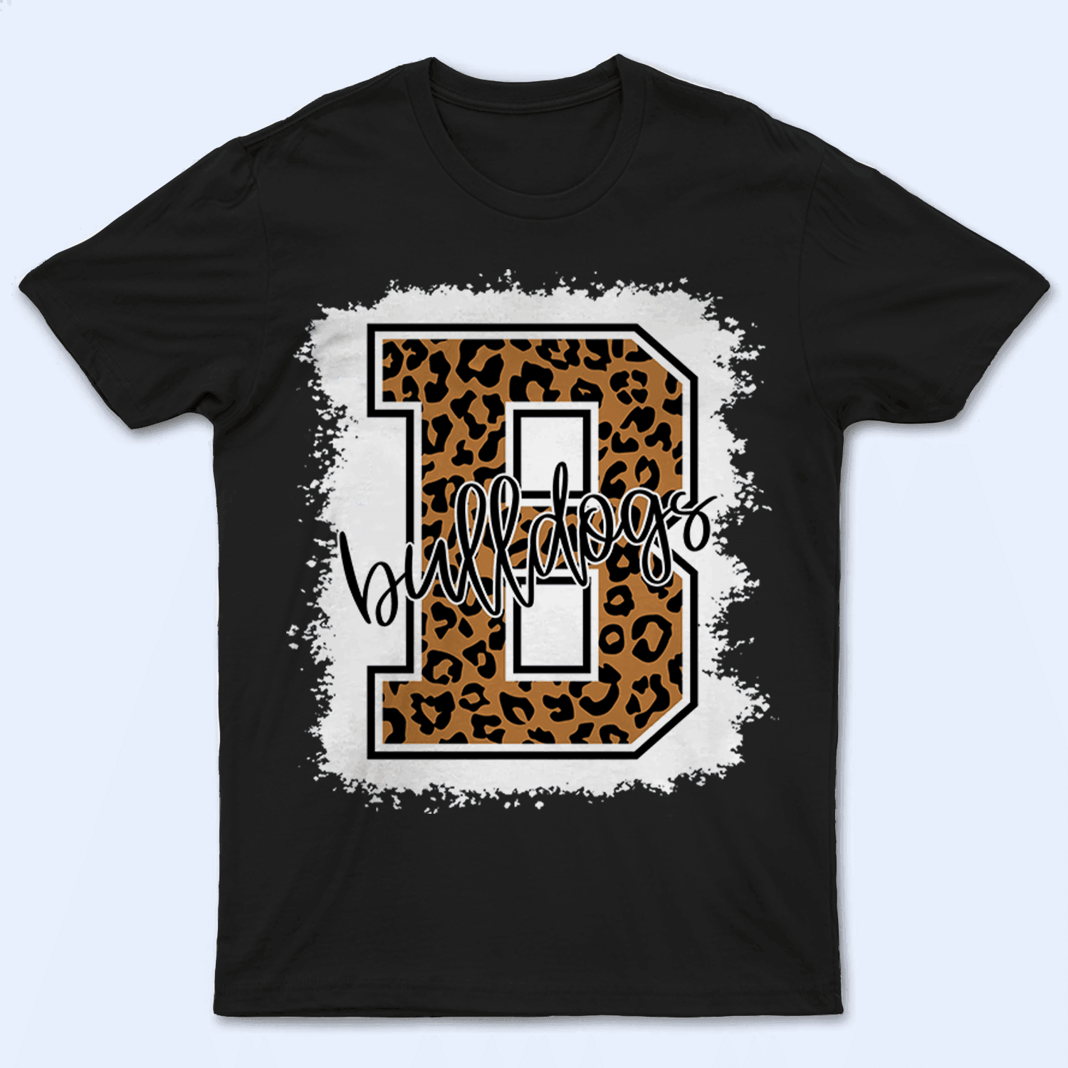 Bleached Leopard School Mascot - Personalized Custom T Shirt - Birthday, Loving, Funny Gift for Teacher, Kindergarten, Preschool, Pre K, Paraprofessional - Suzitee Store