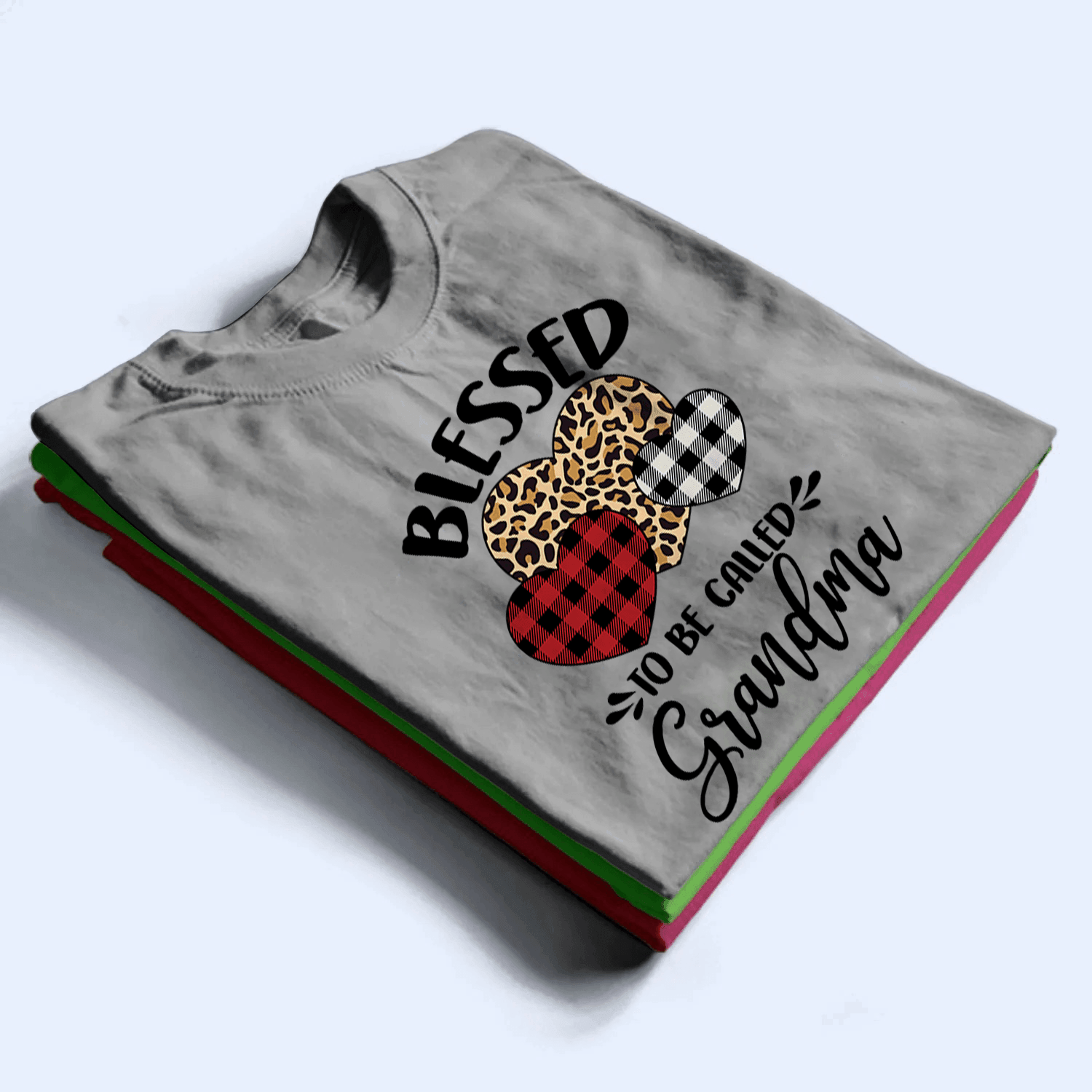 Blessed To Be Called Grandma - Personalized Custom T Shirt - Gift for Grandma/Nana/Mimi, Mom, Wife, Grandparent - Suzitee Store