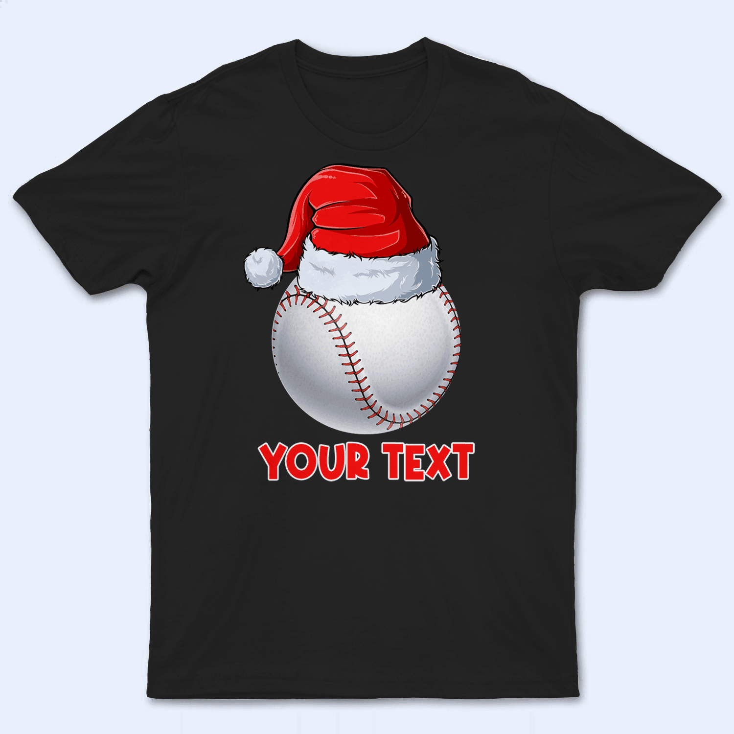 Christmas and Sport - Personalized Custom T Shirt - Birthday, Loving, Funny Gift for Grandma/Nana/Mimi, Mom, Wife, Grandparent - Suzitee Store
