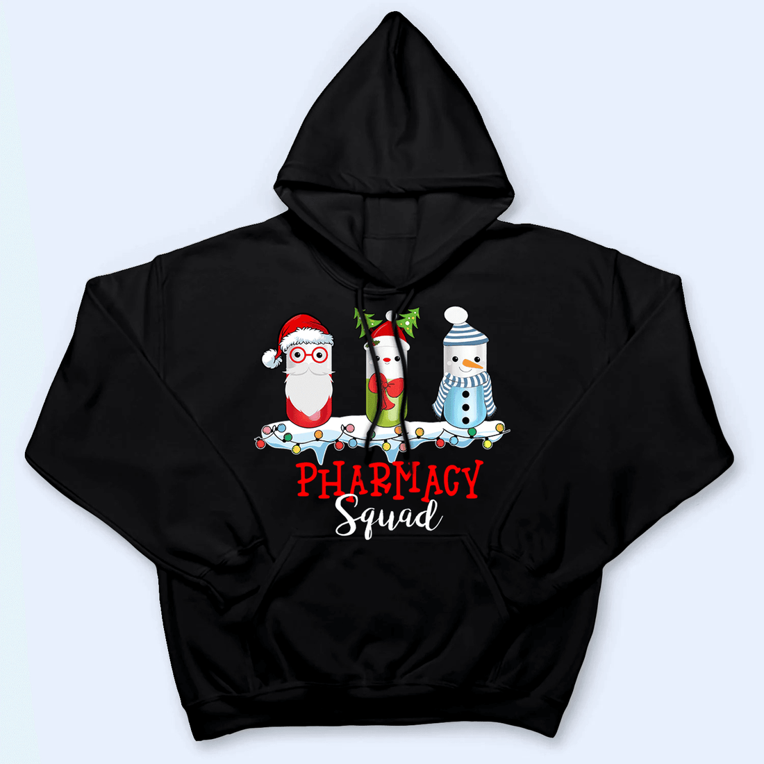 Personalized Christmas Pills Squad t-shirt, alternate view 5