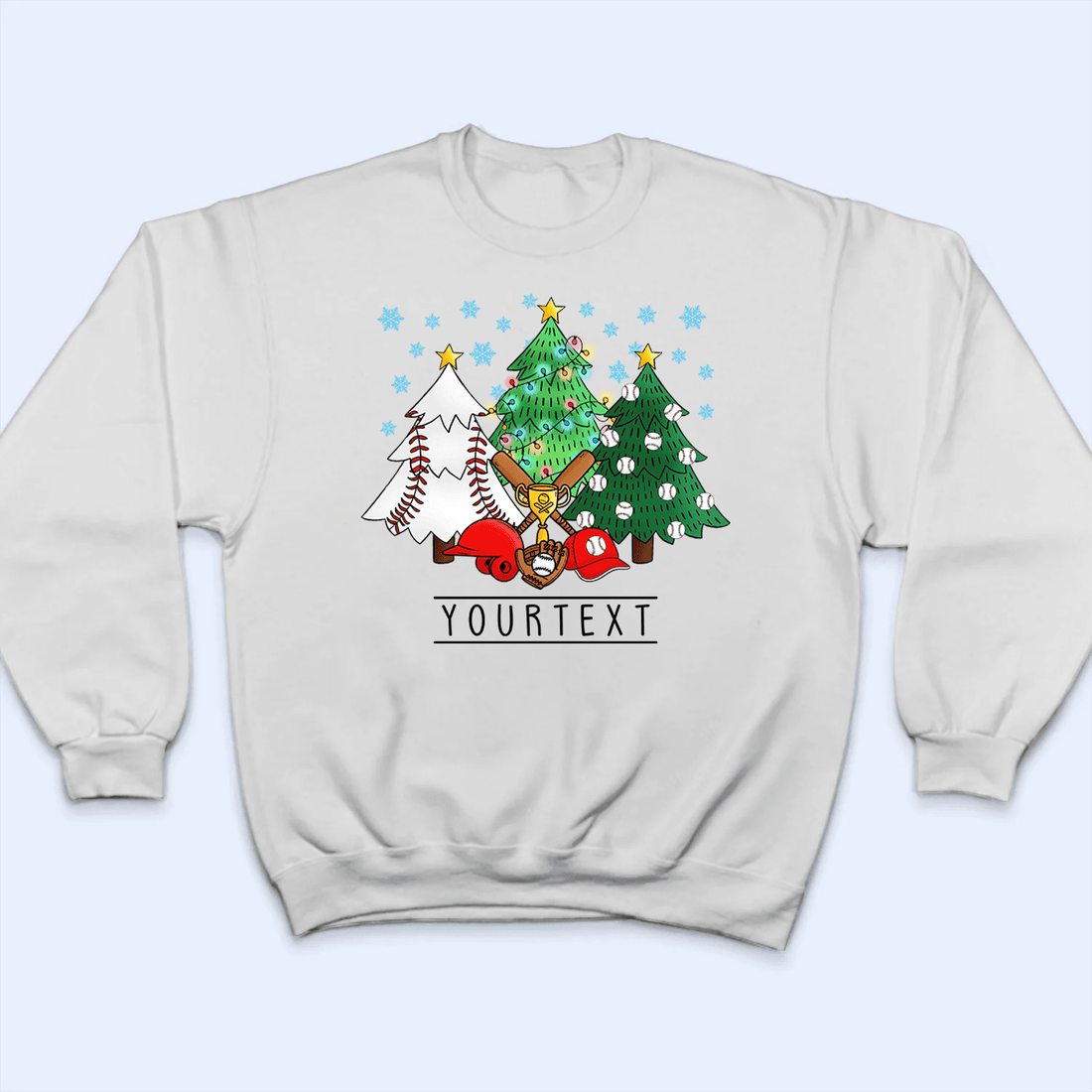 Christmas Trees Sport - Personalized Custom T Shirt - Birthday, Loving, Funny Gift for Grandma/Nana/Mimi, Mom, Wife, Grandparent - Suzitee Store