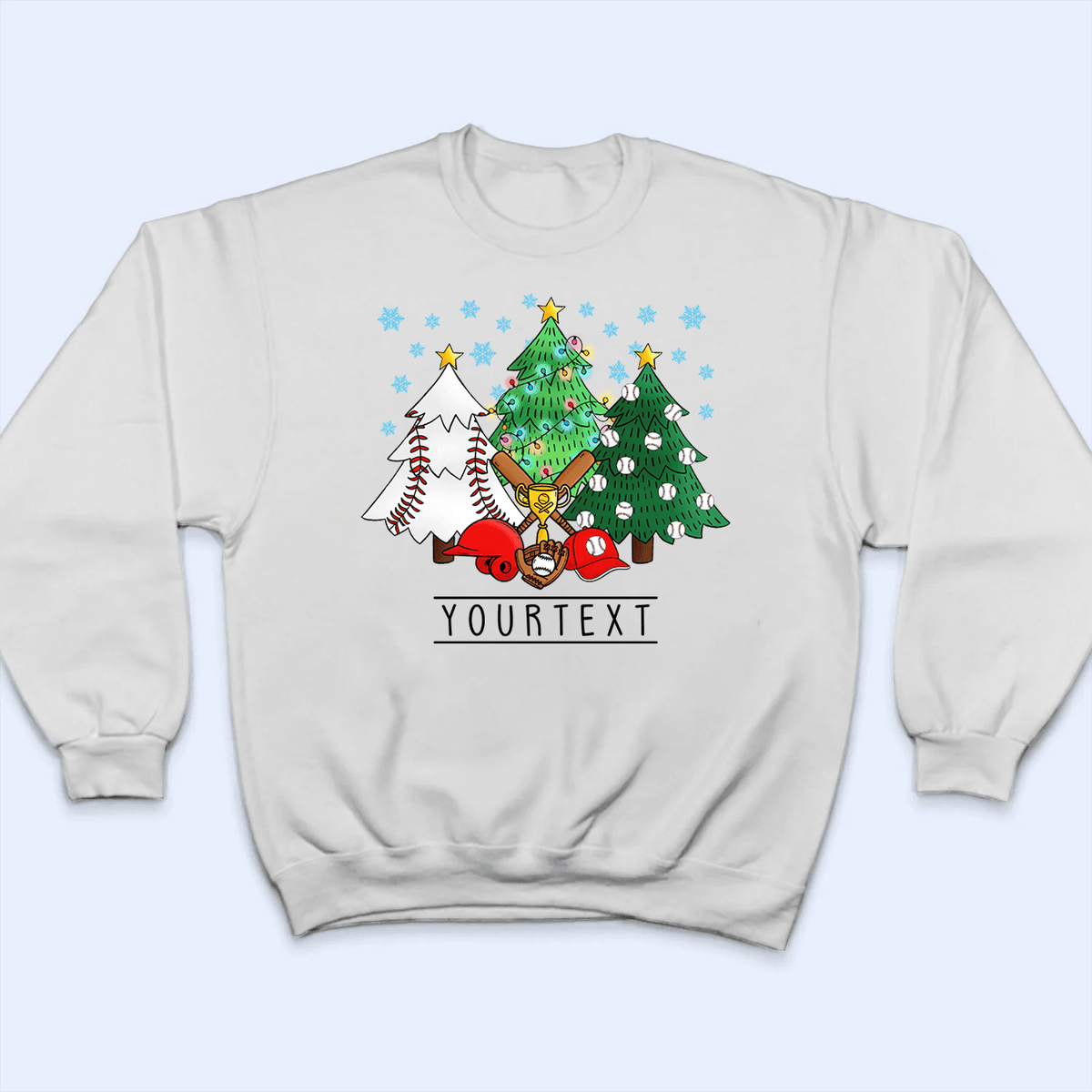 Christmas Trees Sport - Personalized Custom T Shirt - Birthday, Loving, Funny Gift for Grandma/Nana/Mimi, Mom, Wife, Grandparent - Suzitee Store