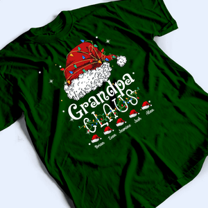 Claus Funny Family Christmas - Personalized Custom T Shirt - Birthday, Loving, Funny Gift for Grandma/Nana/Mimi, Mom, Wife, Grandparent - Suzitee Store