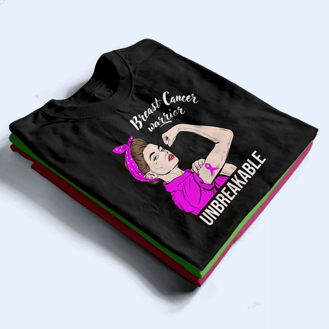 Personalized Color Warrior t-shirt, alternate view 2