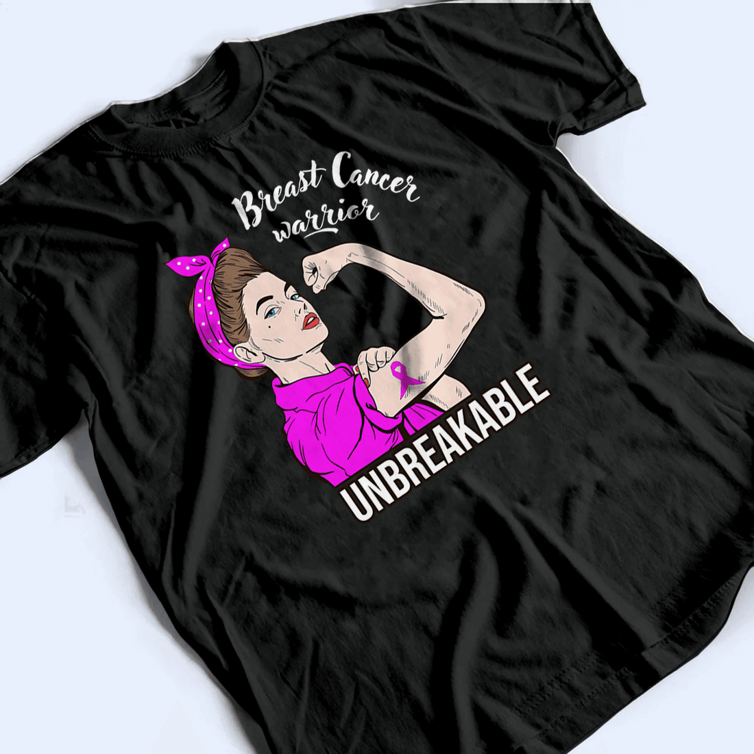 Personalized Color Warrior t-shirt, alternate view 3